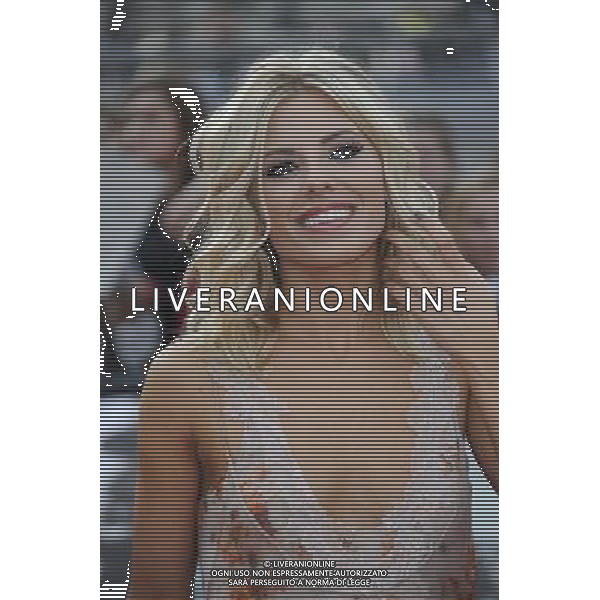 Mollie King attends the world premiere of Harry Potter and the Deathly Hallows Part 2 at Trafalgar Square on July 7, 2011 in London, England.