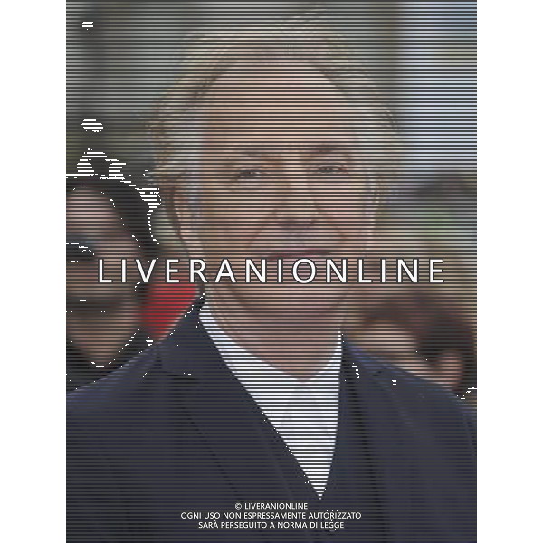 Actor Alan Rickman arrives at the World Premiere of \'Harry Potter And The Deathly Hallows Part 2\' in Trafalgar Square on July 7, 2011 in London, England.