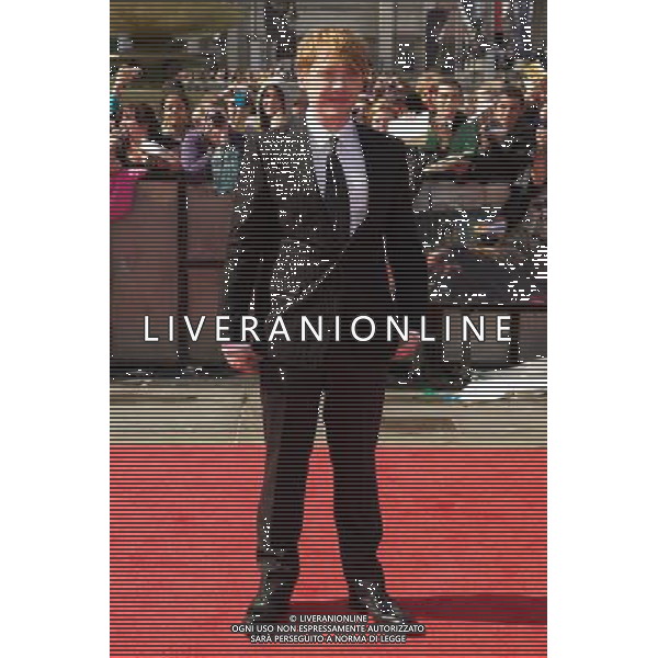 LONDON, UNITED KINGDOM 7 JULY : Pic Shows Rupert Grint attending the World Premier of Harry Potter the Deathly Hallows part two on July, 7th, 2011 in London, England