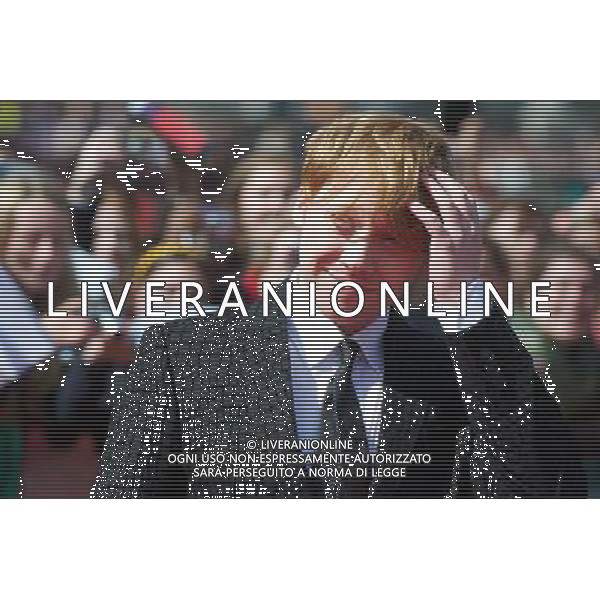 LONDON, UNITED KINGDOM 7 JULY : Pic Shows Rupert Grint attending the World Premier of Harry Potter the Deathly Hallows part two on July, 7th, 2011 in London, England