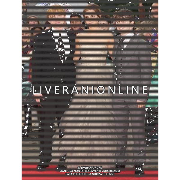 LONDON, UNITED KINGDOM 7 JULY : Pic Shows Rupert Grint attending the World Premier of Harry Potter the Deathly Hallows part two on July, 7th, 2011 in London, England