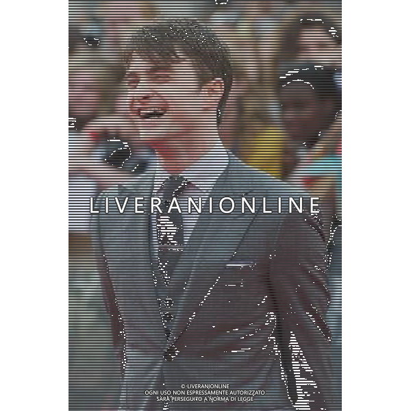 LONDON, UNITED KINGDOM 7 JULY : Pic Shows Rupert Grint attending the World Premier of Harry Potter the Deathly Hallows part two on July, 7th, 2011 in London, England