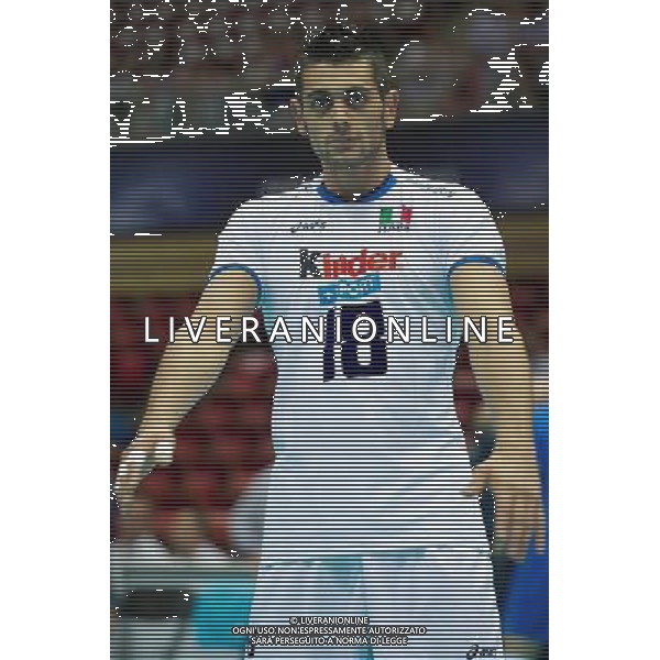 07.07.2011 - Gdansk , ERGO Arena , Siatkowka mezczyzn (Volleyball men\'s) , Finaly Ligi Swiatowej 2011 , FIVB World League Final 2011 , Wlochy (biale) - Bulgaria (czarne) N/Z Giulio Sabbi Fot. Mariusz Palczynski / Edytor.net / NEWSPIX.PL --- Newspix.pl *** Local Caption *** www.newspix.pl mail us: info@newspix.pl call us: 0048 022 23 22 222 --- Polish Picture Agency by Ringier Axel Springer Poland