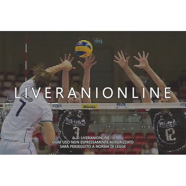 07.07.2011 - Gdansk , ERGO Arena , Siatkowka mezczyzn (Volleyball men\'s) , Finaly Ligi Swiatowej 2011 , FIVB World League Final 2011 , Wlochy (biale) - Bulgaria (czarne) N/Z Michal Lasko , Andrey Zhekov , Viktor Yosifov Fot. Mariusz Palczynski / Edytor.net / NEWSPIX.PL --- Newspix.pl *** Local Caption *** www.newspix.pl mail us: info@newspix.pl call us: 0048 022 23 22 222 --- Polish Picture Agency by Ringier Axel Springer Poland