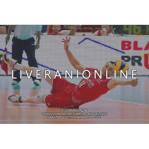 07.07.2011 - Gdansk , ERGO Arena , Siatkowka mezczyzn (Volleyball men\'s) , Finaly Ligi Swiatowej 2011 , FIVB World League Final 2011 , Wlochy (biale) - Bulgaria (czarne) N/Z Vladislav Ivanov Fot. Mariusz Palczynski / Edytor.net / NEWSPIX.PL --- Newspix.pl *** Local Caption *** www.newspix.pl mail us: info@newspix.pl call us: 0048 022 23 22 222 --- Polish Picture Agency by Ringier Axel Springer Poland