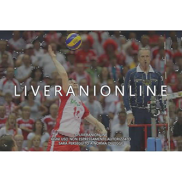 09.07.2011 GDANSK-SOPOT;ENERGO ARENA (GDANSK-SOPOT POLAND -ENERGO ARENA), SIATKOWKA MEZCZYZN (VOLLEYBALL MEN\'S), LIGA SWIATOWA 2011 - FINALY POLFINAL( VOLLEYBALL WORLD LEAGUE 2011 - SEMI FINAL), MECZ POLSKA-ROSJA (GAME POLAND-RUSSIA) NZ MICHAL RUCIAK FOTO LUKASZ GROCHALA/ CYFRASPORT / NEWSPIX.PL --- Newspix.pl *** Local Caption *** www.newspix.pl mail us: info@newspix.pl call us: 0048 022 23 22 222 --- Polish Picture Agency by Ringier Axel Springer Poland