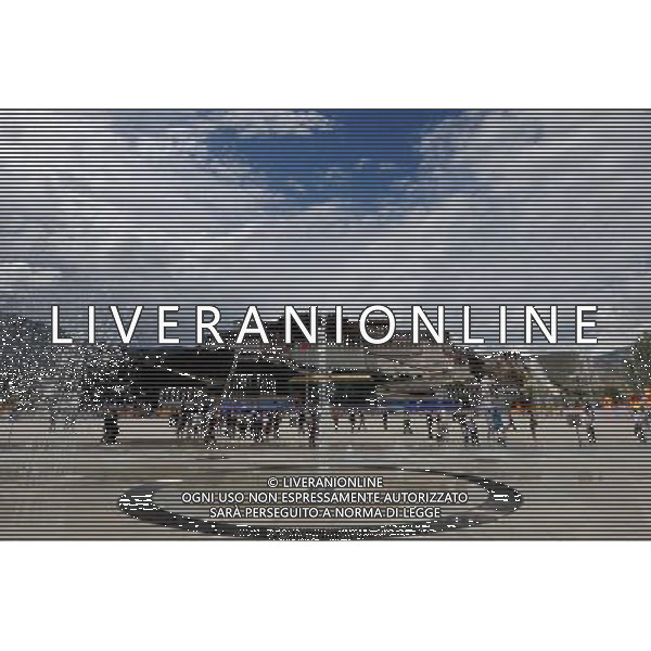 (110710) -- LHASA, July. 10, 2011 -- Tourists are seen at Potala Palace Square in Lhasa, southwest China\'s Tibet Autonomous Region, July 10, 2011. Tourist arrivals to Lhasa rose by 42.13 percent year-on-year to reach 1.22 million in the first half of 2011, bringing in more than 1.18 billion yuan (182 million U.S. dollars) in revenue, according to the statistics released by the Lhasa Tourism Administration recently.Wen Tao) (ljh)