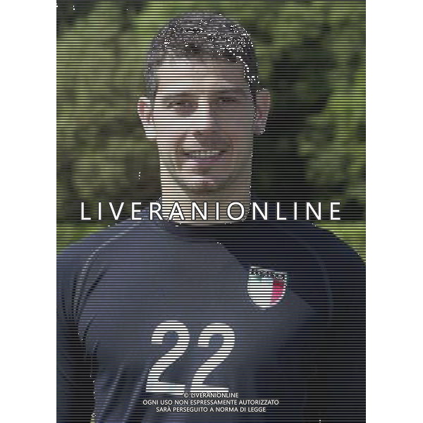 Nazionale italiana calcio 2002 Testine giocatori nella foto toldo fotoservizio aldo liverani