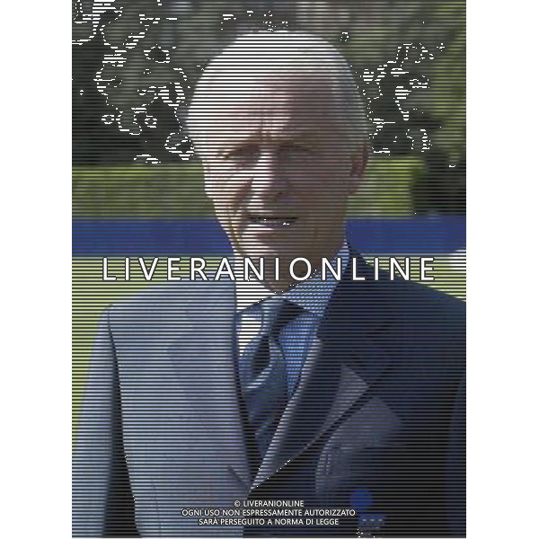 Nazionale italiana calcio 2002 Testine giocatori nella foto trapattoni fotoservizio aldo liverani