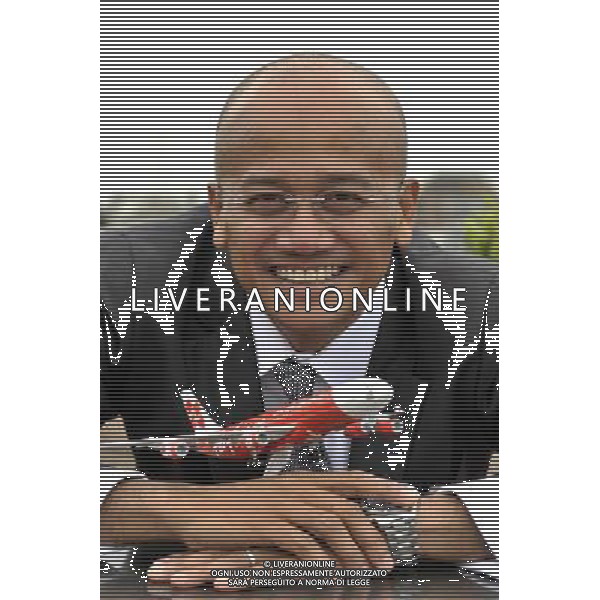 Azran Osman-Rani CEO of Air Asia was joined by Stuart Wingate the Chief Executive of Gatwick Airport to announce that has from the 24th Oct 20011 Air Asia will switch theirs flights from London Stansted to Gatwich Airport. Picture Shows: Azran Osman-Rani CEO of Air Asia.