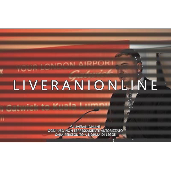 Azran Osman-Rani CEO of Air Asia was joined by Stuart Wingate the Chief Executive of Gatwick Airport to announce that has from the 24th Oct 20011 Air Asia will switch theirs flights from London Stansted to Gatwich Airport.