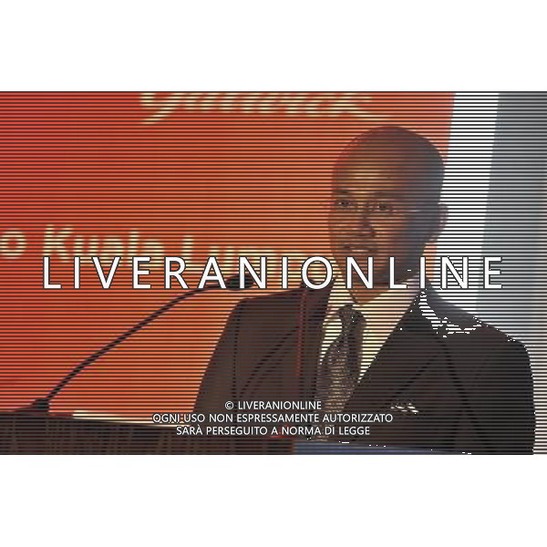 Azran Osman-Rani CEO of Air Asia was joined by Stuart Wingate the Chief Executive of Gatwick Airport to announce that has from the 24th Oct 20011 Air Asia will switch theirs flights from London Stansted to Gatwich Airport. Picture Shows: Azran Osman-Rani CEO of Air Asia.