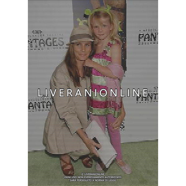 Rachel Griffiths and daughter Adelaide \'Shrek The Musical\' Opening Night at the Pantages Theatre July 13, 2011 - Hollywood, California