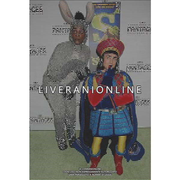 Alan Mingo, Jr., Donkey and David F.M. Vaughn, Lord Farquaad \'Shrek The Musical\' Opening Night at the Pantages Theatre July 13, 2011 - Hollywood, California