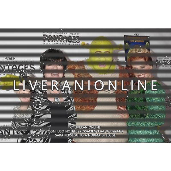 Joanne Worley, Eric Petersen, Shrek and Haven Burton, Fiona \'Shrek The Musical\' Opening Night at the Pantages Theatre July 13, 2011 - Hollywood, California