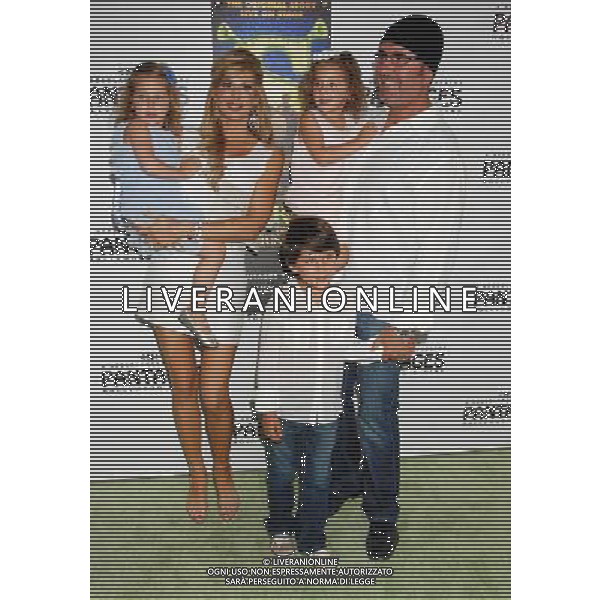 Alexis Bellino, husband Jim Bellino, son James and daughters Malenia and Mackenna \'Shrek The Musical\' Opening Night at the Pantages Theatre July 13, 2011 - Hollywood, California