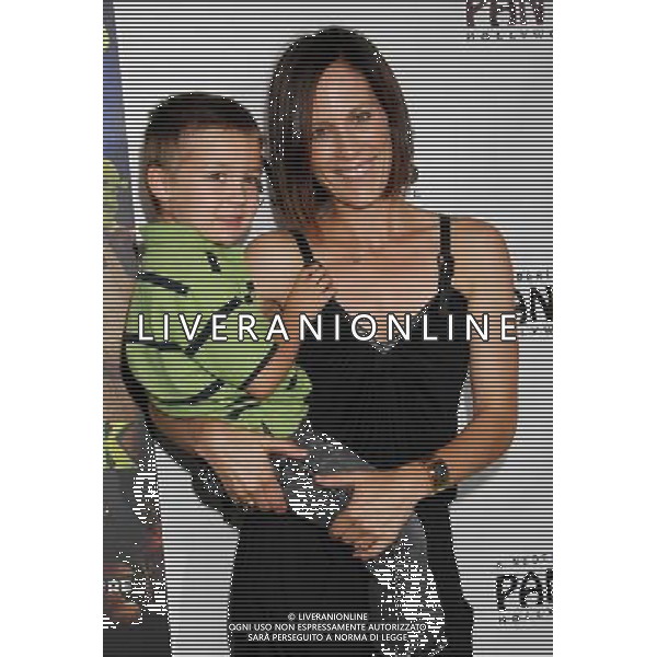 Annabeth Gish and son Cash \'Shrek The Musical\' Opening Night at the Pantages Theatre July 13, 2011 - Hollywood, California