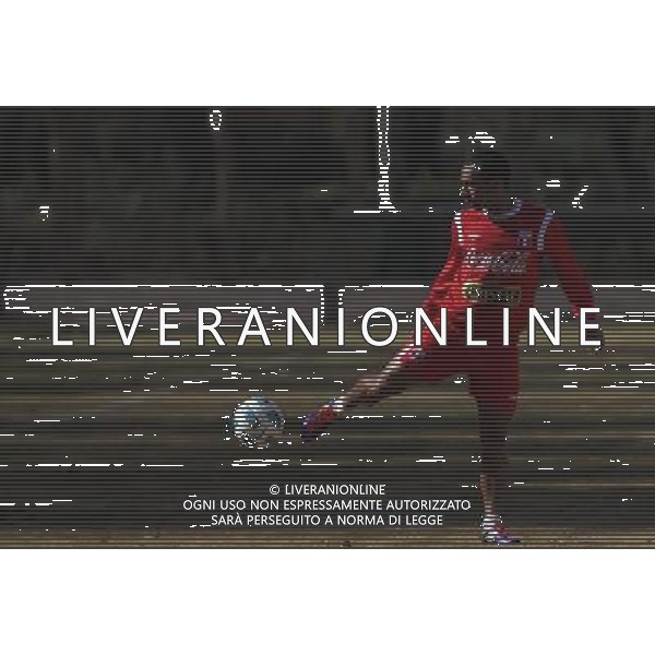 MENDOZA, July 15, 2011 Peru\'s national soccer team player William Chiroque participates a training session at Chacras de Coria in Mendoza, Argentina, on July 14, 2011. Peru will play against Colombia on July 16 in Cordova during the quarter finals of the Copa America soccer tournament. (/Ivan Fernandez) (ce)