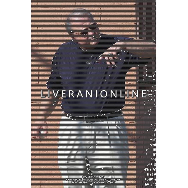 PARMA 16/07/2011 - THOMAS DI BENEDETTO SENIOR ASSISTE ALLA PARTITA DI BASEBALL DEL FIGLIO - FOTO FRANCESCA SOLI / AGENZIA ALDO LIVERANI