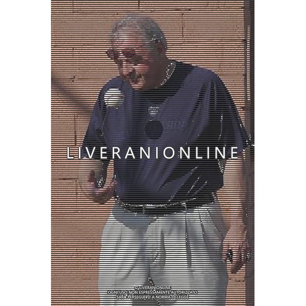 PARMA 16/07/2011 - THOMAS DI BENEDETTO SENIOR ASSISTE ALLA PARTITA DI BASEBALL DEL FIGLIO - FOTO FRANCESCA SOLI / AGENZIA ALDO LIVERANI