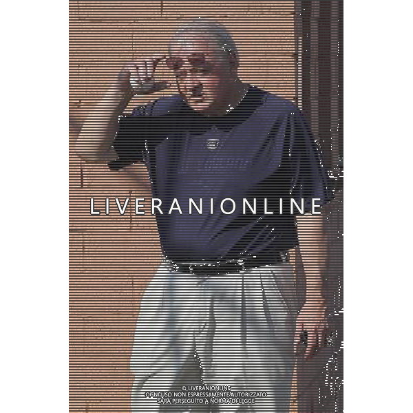 PARMA 16/07/2011 - THOMAS DI BENEDETTO SENIOR ASSISTE ALLA PARTITA DI BASEBALL DEL FIGLIO - FOTO FRANCESCA SOLI / AGENZIA ALDO LIVERANI