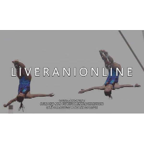 (110716) -- SHANGHAI, July 16, 2011 () -- Wu Minxia (R) and He Zi of China compete in the final of the women\'s 3m synchronized springboard diving event at the 14th FINA World Championships in Shanghai, east China, July 16, 2011. (/Pei Xin) (zgp)