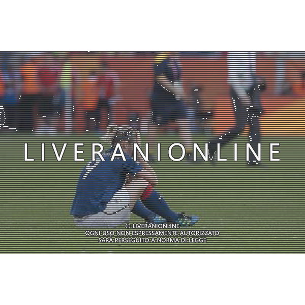 ¬© Eric Baledent / LEMOUSTICPRODUCTION / MaxPPP - BOCHUM LE 16/07/2011 - SUEDE VERSUS FRANCE - LES PLEURS DE EUGENIE LE SOMMER (FRA) A LA FIN DU MATCH