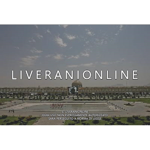 (110715) -- ISFAHAN, July 15, 2011 () -- The Naghshe Jahan Square is seen in the photo taken in Isfahan, 234 miles south of Tehran, capital of Iran, July 14, 2011. Constructed between 1598 and 1629, Isfahan is now an important historical site, and one of UNESCO\'s World Heritage Sites. (/Ahmad Halabisaz) (wjd)