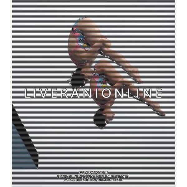 SHANGHAI, July 18, 2011 Christin Steuer/Nora Subschinski of Germany compete in the final of the women\'s 10m synchronized platform diving event at the 14th FINA World Championships in Shanghai, east China, July 18, 2011. Christin Steuer/Nora Subschinski of Germany grabbed the bronze medal with 316.29 points. (/Guo Yong)(zgp)