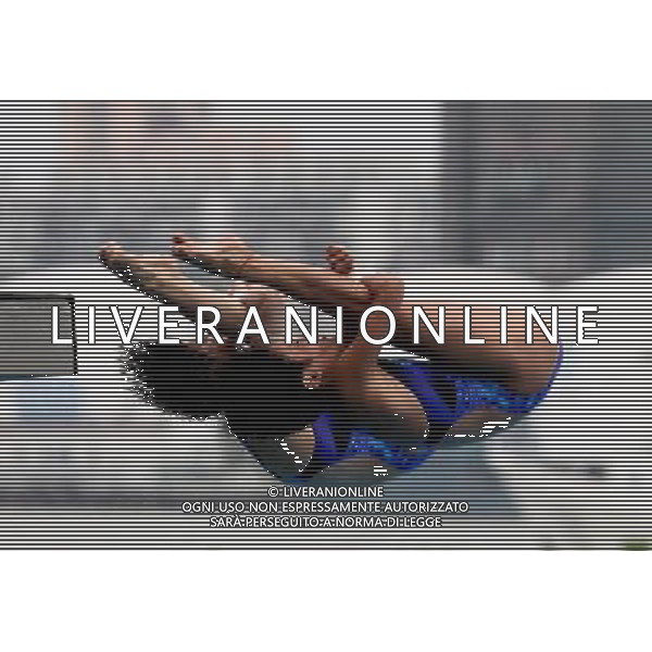 SHANGHAI, July 18, 2011 China\'s Wang Hao/Chen Ruolin (R) compete during the final of the women\'s 10m synchronized platform diving event at the 14th FINA World Championships in Shanghai, east China, July 18, 2011. Wang Hao/Chen Ruolin claimed the title with 362.58 points. (/Chen Fei) (lm)