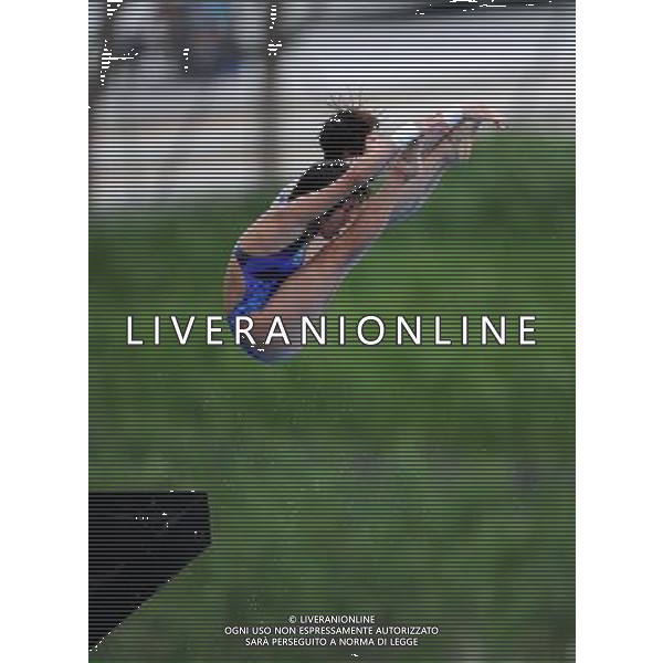 SHANGHAI, July 18, 2011 China\'s Wang Hao/Chen Ruolin (front) compete during the final of the women\'s 10m synchronized platform diving event at the 14th FINA World Championships in Shanghai, east China, July 18, 2011. (/Guo Yong) (lm)