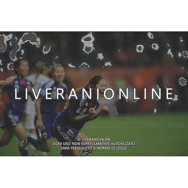 FRANKFURT, July 17, 2011 ()Homare Sawa of Japan (C) celebrates her goal during the final match between Japan and the United States at the 2011 FIFA Women\'s World Cup in Frankfurt, Germany, July 17, 2011. (/Li Jundong)