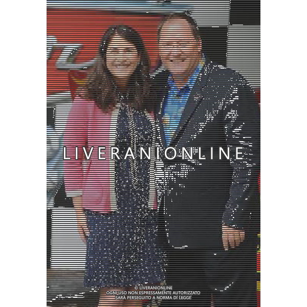 Producer Denise Ream and Director John Lasseter attending Cars 2 Premiere, Whitehall Gardens, London. 17th July 2011