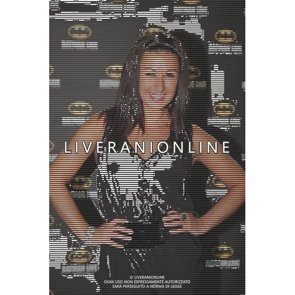Haley Tamaddon on the red carpet at the world premiere of Batman Live at the Manchester Evening News Arena, Manchester, England, 19th July 2011. Photograph by Mike Gray/LFI