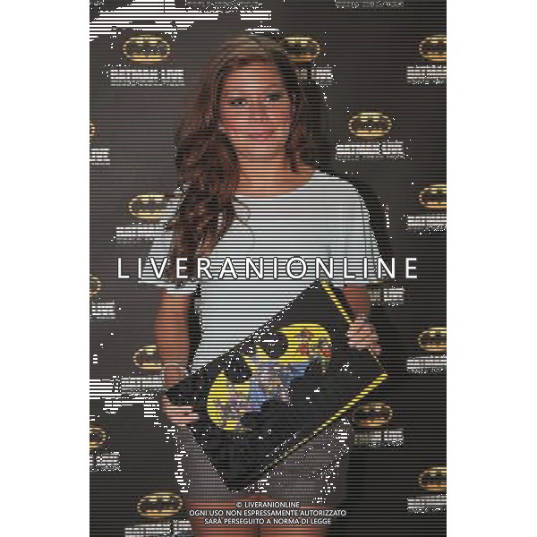 Nikki Sanderson on the red carpet at the world premiere of Batman Live at the Manchester Evening News Arena, Manchester, England, 19th July 2011. Photograph by Mike Gray/LFI