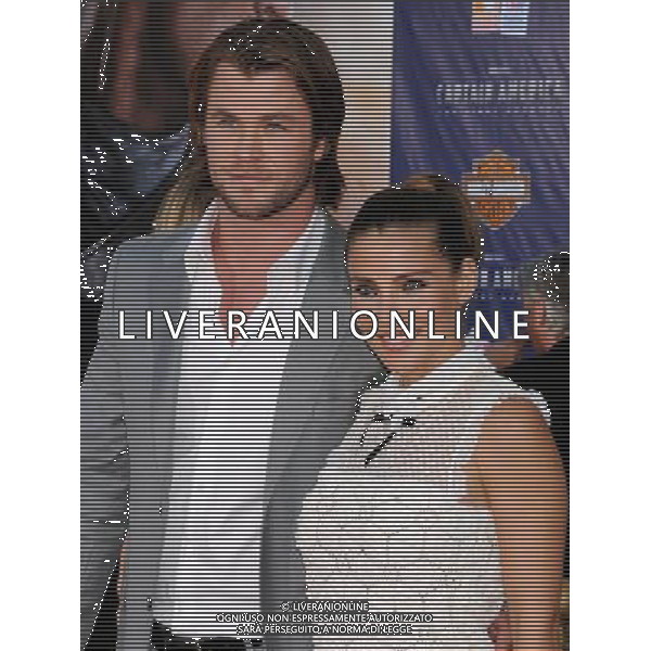 Chris Hemsworth and wife Elsa Pataky \'Captain America: The First Avenger\' Los Angeles Premiere at the El Captian Theatre July 19, 2011 - Hollywood, California