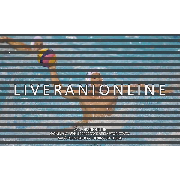 (110720) SHANGHAI, July 20, 2011 () Norbert Hosnyanszky (front) of Hungary competes in the preliminary round of men\'s water polo event between Hungary and Kazakhstan at the 14th FINA World Championships in Shanghai, east China, July 20, 2011. Hungary won the match 16 5. (/Yang Lei) (sqq)