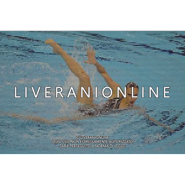 (110720) SHANGHAI, July 20, 2011 () Natalia Ishchenko of Russia competes in the final of the solo free synchronized swimming competition at the 14th FINA World Championships in Shanghai, east China, July 20, 2011. Natalia Ishchenko claimed the title with 98.550 points. (/Guo Yong)