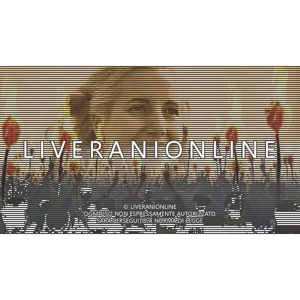 (110720) BUENOS AIRES, July 20, 2011 () Image of the animated film \'Eva de la Argentina\' (Eva of Argentina), in Buenos Aires, capital of Argentina, on July 19, 2011. The first animated film showing Argentina\'s political life revolves around the thinking and construction of the myth of Eva Peron. The film will debut in October 2011. (/Telam) (jl)