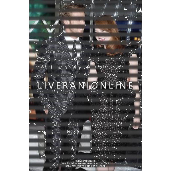 Ryan Gosling and Emma Stone at the \'Crazy, Stupid, Love.\' World Premiere - Arrivals at Ziegfeld Theater on July 19, 2011 in New York City.