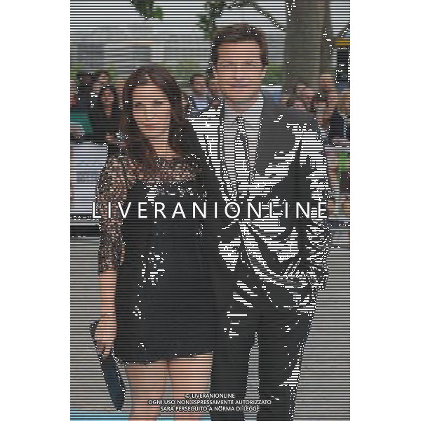 Amanda Anka and Jason Bateman attending Horrible Bosses UK Premiere, BFI Southbank, London. 20th July 2011