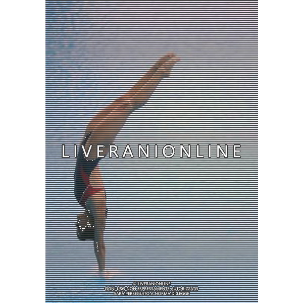 (110721) -- SHANGHAI, July 21, 2011 () -- Paola Espinosa of Mexico competes in the final of the women\'s 10m platform diving event at the 14th FINA World Championships in Shanghai, east China, July 21, 2011. Paola Espinosa won the bronze medal with 377.15 points. (/Yang Zongyou) (zgp)