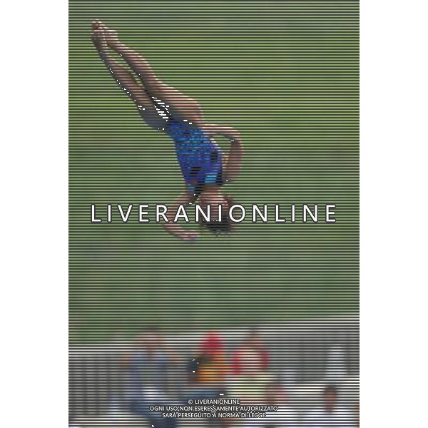 (110721) -- SHANGHAI, July 21, 2011 () -- Hu Yadan of China competes in the final of the women\'s 10m platform diving event at the 14th FINA World Championships in Shanghai, east China, July 21, 2011. Hu Yadan won the silver medal with 394.00 points. (/Yang Zongyou) (zgp)