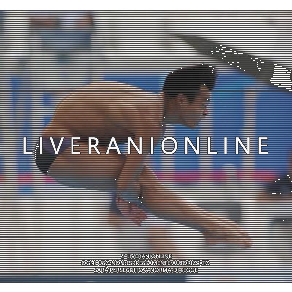 (110721) -- SHANGHAI, July 21, 2011 () -- He Chong of China competes during the semi-final of the men\'s 3m springboard diving event at the 14th FINA World Championships in Shanghai, east China, July 21, 2011. He Chong ranked the first and entered the final with 523.50 points. (/Yang Zongyou) (zgp)