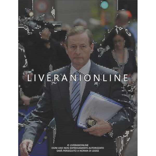 (110721) -- BRUSSELS, July 21, 2011 () -- Irish Prime Minister Enda Kenny arrives at the European Council building in Brussels, capital of Belgium, July 21, 2011. Top eurozone leaders held a summit on Thursday to outline a second bail-out for debt-ridden Greece. (/Yu Yang)(ww)