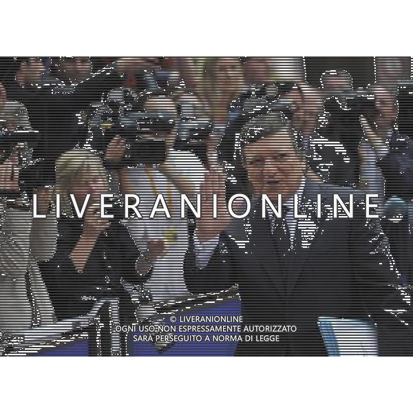 (110721) -- BRUSSELS, July 21, 2011 () -- President of European Commission Jose Manuel Barroso arrives at the European Council building in Brussels, capital of Belgium, July 21, 2011. Top eurozone leaders held a summit on Thursday to outline a second bail-out for debt-ridden Greece. (/Yu Yang)(ww)