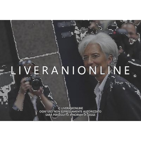 (110721) -- BRUSSELS, July 21, 2011 () ®C International Monetary Fund Managing Director Christine Lagarde arrives at the European Council building in Brussels, capital of Belgium, July 21, 2011. Top eurozone leaders held a summit on Thursday to outline a second bail-out for debt-ridden Greece. (/Yu Yang)(ww)