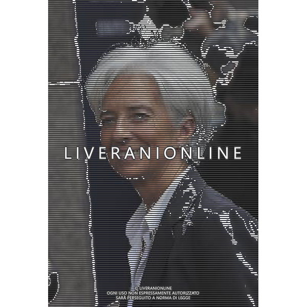 (110721) -- BRUSSELS, July 21, 2011 () -- Christine Lagarde, Managing Director of International Monetary Fund(IMF) arrives at the European Council building in Brussels, capital of Belgium, July 21, 2011. Top eurozone leaders held a summit on Thursday to outline a second bail-out for debt-ridden Greece. (/Yu Yang)(ww)