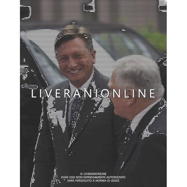 (110721) -- BRUSSELS, July 21, 2011 () -- Slovenian Prime Minister Borut Pahor arrives at the European Council building in Brussels, capital of Belgium, July 21, 2011. Top eurozone leaders held a summit on Thursday to outline a second bail-out for debt-ridden Greece. (/Yu Yang)(ww)