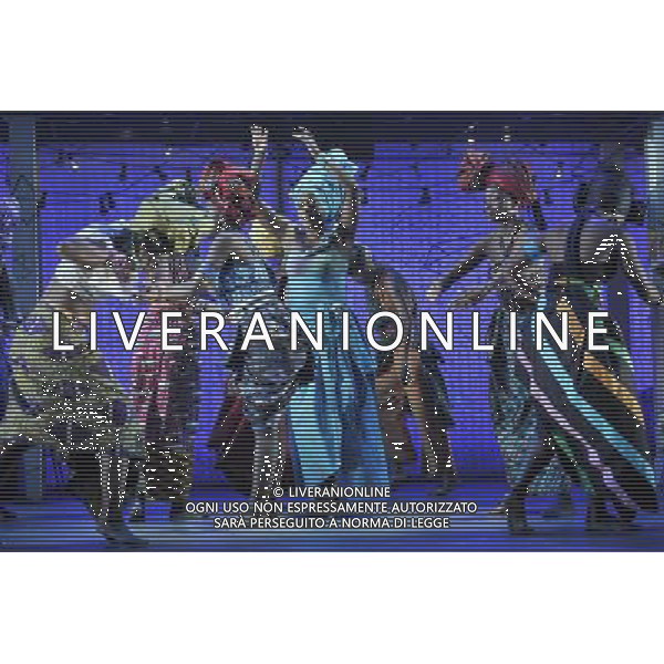 FELA! is a provocative hybrid of dance, theatre and music exploring the extravagant world of Afrobeat legend Fela Kuti. The production received its world premiere Off-Broadway in September 2008, where it won the Lucille Lortel Award for Best Musical, before transferring to BroadwayÌs Eugene OÌNeill Theatre in November 2009 where its accolades included three 2010 Tony Awards?, for Best Choreography, Best Costume Design, Best Sound Design, and an Astaire Award for Bill T. JonesÌ choreography. Photo Shows; Paulette Ivory as Sandra Izsadore